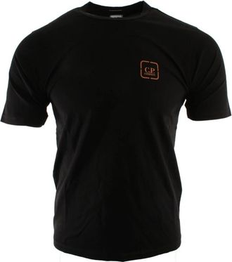 C.P. Company T-Shirts - Heren - T-shirts - Zwart - XS - Tops