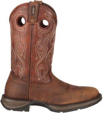 Durango Brown Saddle Western Boot in Dusk Velocity And Bark Brown at Nordstrom, Size 11.5
