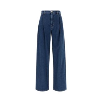 Max Mara MSTValvola Wide Leg Jeans - Jeans - Mujer - Azul - 2XS