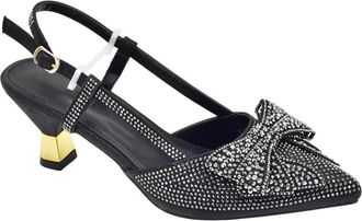 Generic Matching Shoes And Bag Sets Decorated With Rhinestone Designer Shoes For Women High Heels