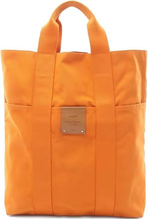Hermès Borsa tote French Festival Hawaii Exclusive Fourre Tout Cabas anni 2000 - Arancione