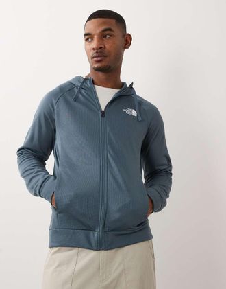 The North Face Reaxion 2.0 - Giacca con cappuccio grigio m&eacute;lange con zip