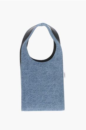 Coperni Denim SWIPE Mini Bag with Removable Shoulder Strap size Unica