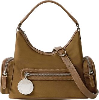Stella McCartney Brown Dartmoor Large Crossbody Bag