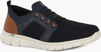 Rieker Mens Knittech Mens Sports Trainers - Navy - Size: 10.5