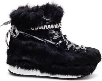 Hogan Lace-Up Ankle Length Boots