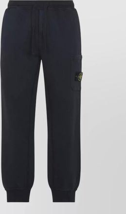 Stone Island cotton straight-leg track pants