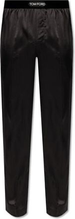 Tom Ford Zijden Pyjamabroek - Heren - Pyjama - Bruin - S - Nachtkleding