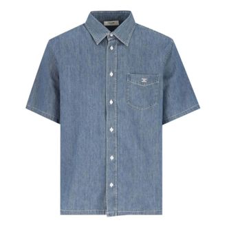 Celine Hombre, Camisas, Azul, Talla: M