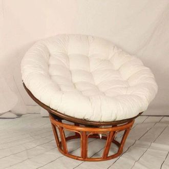 OEM Coj&iacute;n Redondo Grueso Para Silla Y Suelo - 40 Cm - Color Liso, C&oacute;modo, Para Jard&iacute;n O Sill&oacute;n De Rat&aacute;n - Juego De 1