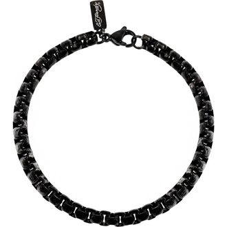 Ed Hardy Mens Box Chain Bracelet in Black at Nordstrom Rack