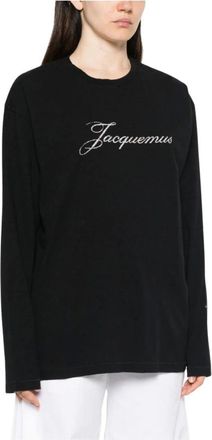 Jacquemus Mujer, Camisetas, Negro, Talla: L