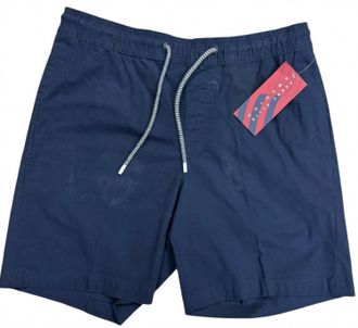 Perry Ellis Mens Classic Shorts In Dark Sapphire