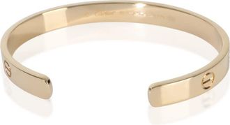 Cartier Pre-Owned Cartier Yellow Gold Love Cuff Bracelet