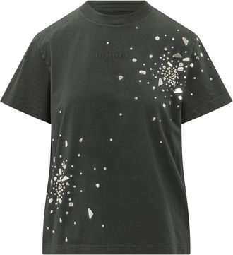 Des_Phemmes T-Shirts - Dames - T-shirts - Zwart - S - Tops