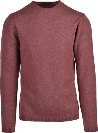 Daniele Fiesoli Truien & Vesten, Heren, Rood, M, Wol, Pullover met ronde hals