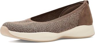Life Stride Unity Slip-On Shoes Womens Dress Flat Shoes Ash Brown/Latte : 7.5 M (B), Synthetic
