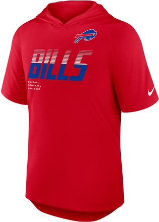 Nike Buffalo Bills Nike Mens Dri-FIT NFL Hooded T-Shirt in Red | 03NB65N81-W9H