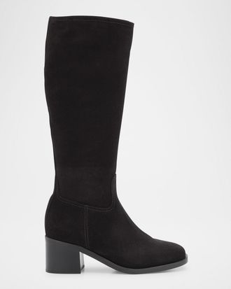 La Canadienne Jack Waterproof Suede Knee-High Boots
