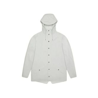 Rains Rain Jackets, male, White, Size: S Contemporary Unisex Waterproof Jacket