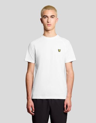 Lyle & Scott Lyle And Scott Mens Sports Raglan T-Shirt - White - Size: 34