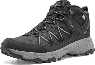 Columbia Peakfreak Rush Mid Outdry Mens Shoes Dark Grey/Monument : 10.5 D - Medium, Canvas/Synthetic