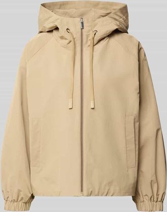 Max Mara Relaxed Fit Regenjacke mit Baumwoll-Anteil Modell ROMANA in Beige, Gr&ouml;&szlig;e XXL