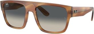 Ray-Ban DRIFTER Grey Gradient Square Unisex Sunglasses RB0360S 140371 57