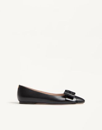 Valentino Garavani Bowow Kidskin Ballerina Wo