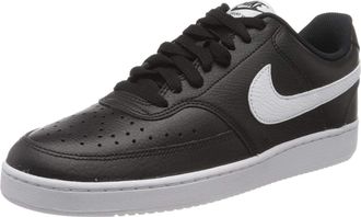 Nike Nike Court Vision Lo, Mens Low-Top Sneakers, Black (Black/White-Photon Dust 100), 10 UK (45 EU)