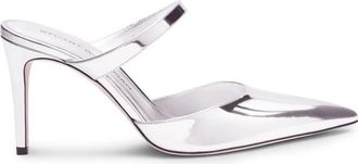 Stuart Weitzman Schoenen, Dames, Grijs, 40 EU, Leer, Power Mule 85