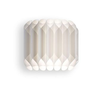 Linea Zero L&aacute;mpara De Pared Blanca Moderna Cm. 32x16x30h