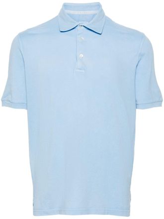 Fedeli Poloshirt met korte mouwen - Blauw