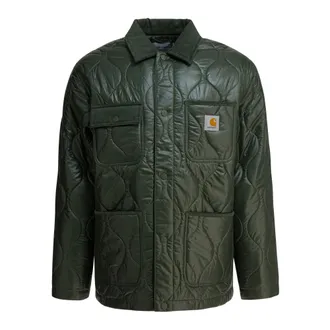 Carhartt Work in Progress Carhartt Wip, Winter Jackets, male, Green, Size: XL Oscar Chore Liner