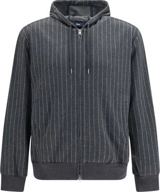 Herno Felpa con zip - - Sweatshirts & Hoodies - Uomo - Grigio - M