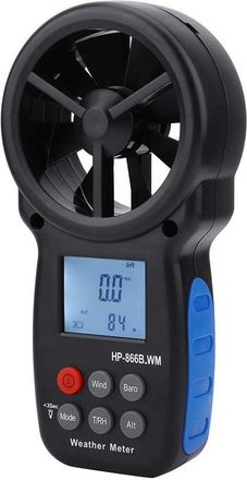 OEM Anem&oacute;metro Digital Port&aacute;til Con Veleta E Indicador De Sensaci&oacute;n T&eacute;rmica, Anem&oacute;metro Para Medir La Velocidad Del Viento, Pantalla Lcd Retroiluminada, I