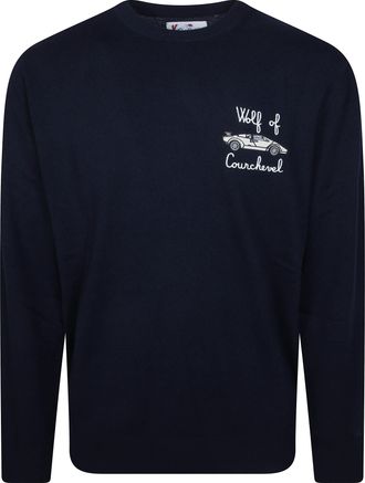 MC2 Saint Barth Wolf Courch Car Vintage Car Knit Sweater