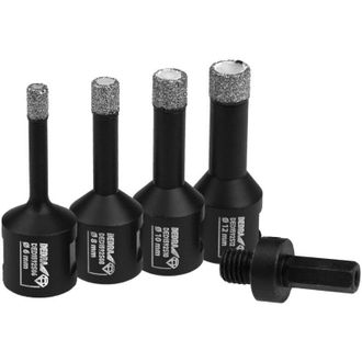 OEM Dedra - Juego De Coronas De Diamante De 6-12 Mm, Ideales Para Cortes Precisos