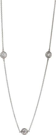 Tiffany & Co. Elsa Peretti Diamond By The Yard Platinum 2.50 ct. tw. Diamond Necklace (Authentic Pre-Loved)