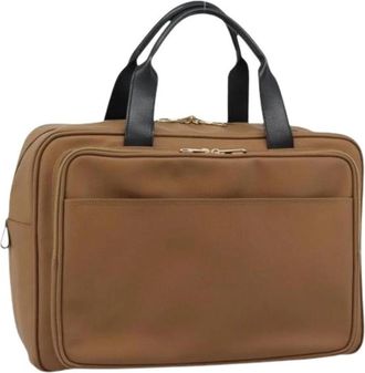 Bottega Veneta Pre-owned Boston Bag - Dames - Vintage Handtas - Bruin - ONE Size - Leer - Vintage