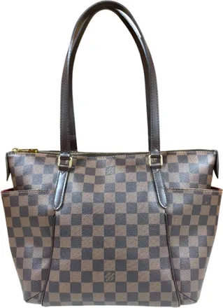 Louis Vuitton Brown Damier Canvas Damier Canvas Tote Bag (Pre-Owned)