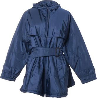 Prada 2016 belted jacket - Blauw