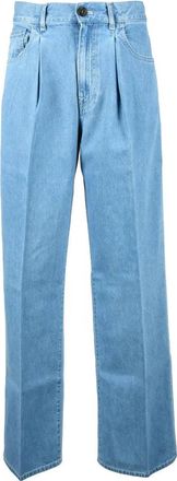 Philippe Model Light Blue Cotton Jeans