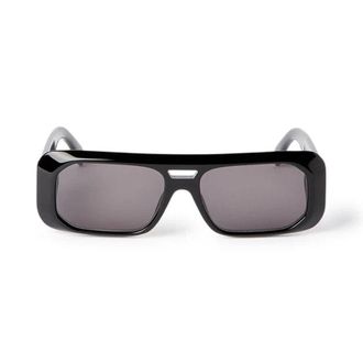 Palm Angels PERI102WILLOW1007 Acetate Rectangle Sunglasses - Black