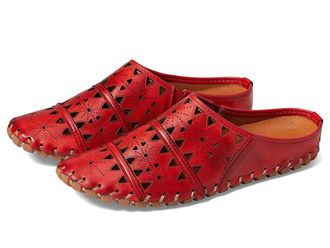 Spring Step Fusalide Womens Shoes Red : EU 39 (US Womens 8.5) M, Leather