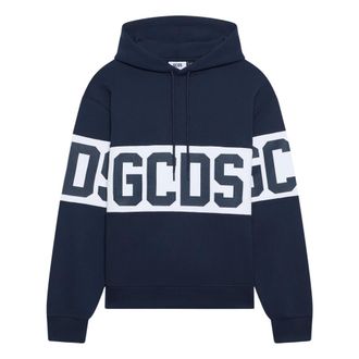 GCDS Hombre, Sudaderas, Azul, Talla: S