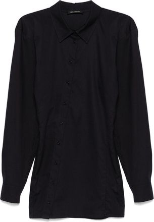 Jade Cropper Asymmetric Shirt Dress - Womens - Cotton