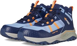Avenger Mens Avenger Aero Trail Mid CT A8813 Blue Composite Toe Work Boots ZOGG2650