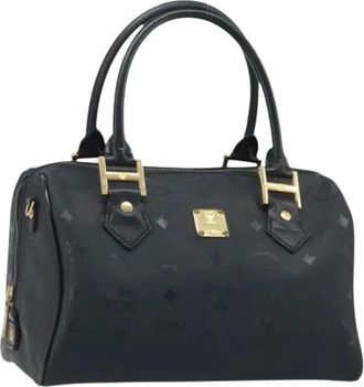 MCM Pre-owned Handbags, female, Black, Size: ONE SIZE Pre-owned Hand Bag