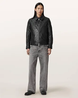 AllSaints Repurpose Tailored Leather Jacket